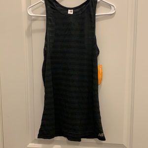 New Balance - Black/gray sheer running tank